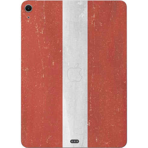 Latvia Flag Distressed Apple iPad Air Skin